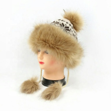 China factory wholesale Women's Winter Faux Fur Cossak Russian Style Hat